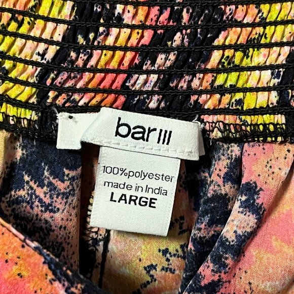 Bar III Printed Pull-On Palazzo Pants. NWOT - Picture 5 of 5